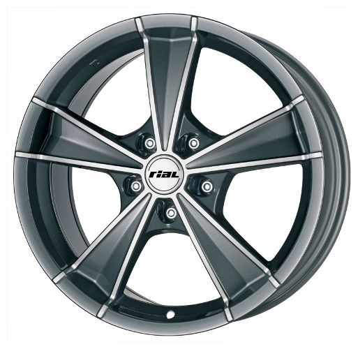 Купить запчасть RIAL - RO75648B729 RIAL ROMA 7.5X16 5/112 ET48 d70.1 /graphite front polished/ MP [RO75648B72-9]