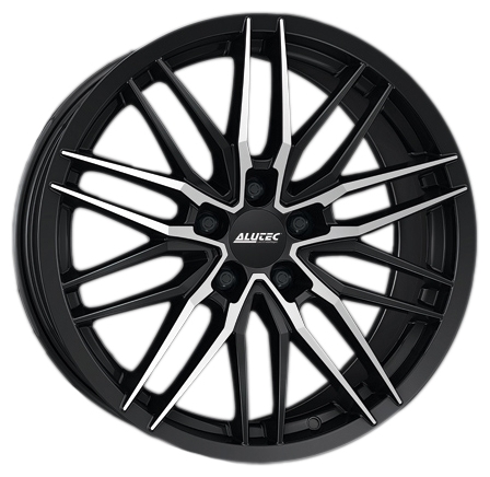 Купить запчасть ALUTEC - WHS083766 Burnside 16/7 ET48 Diamant black front polished