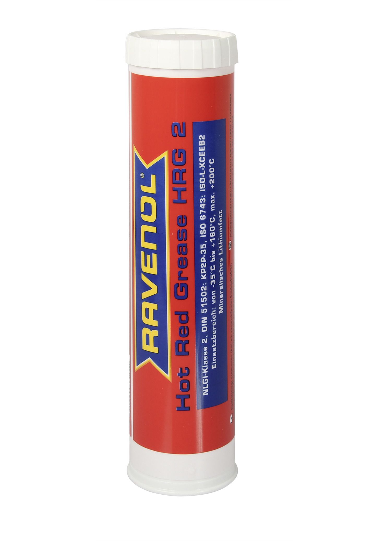 Купить запчасть RAVENOL - 4014835756540 Смазка Hot Red Grease HRG 2 ( 0,4кг)