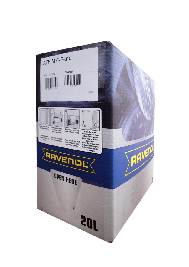 Купить запчасть RAVENOL - 4014835787520 Трансмиссионное масло  ATF MB 6-Serie (20л)